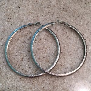 Silver Hoop Earrings please bundle